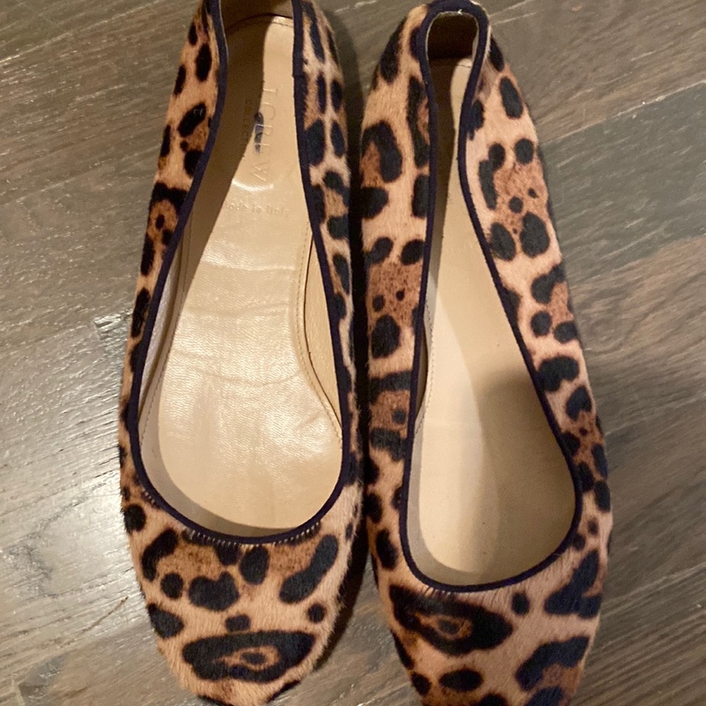 Jcrew Collection Nora calf hair ballet shoes